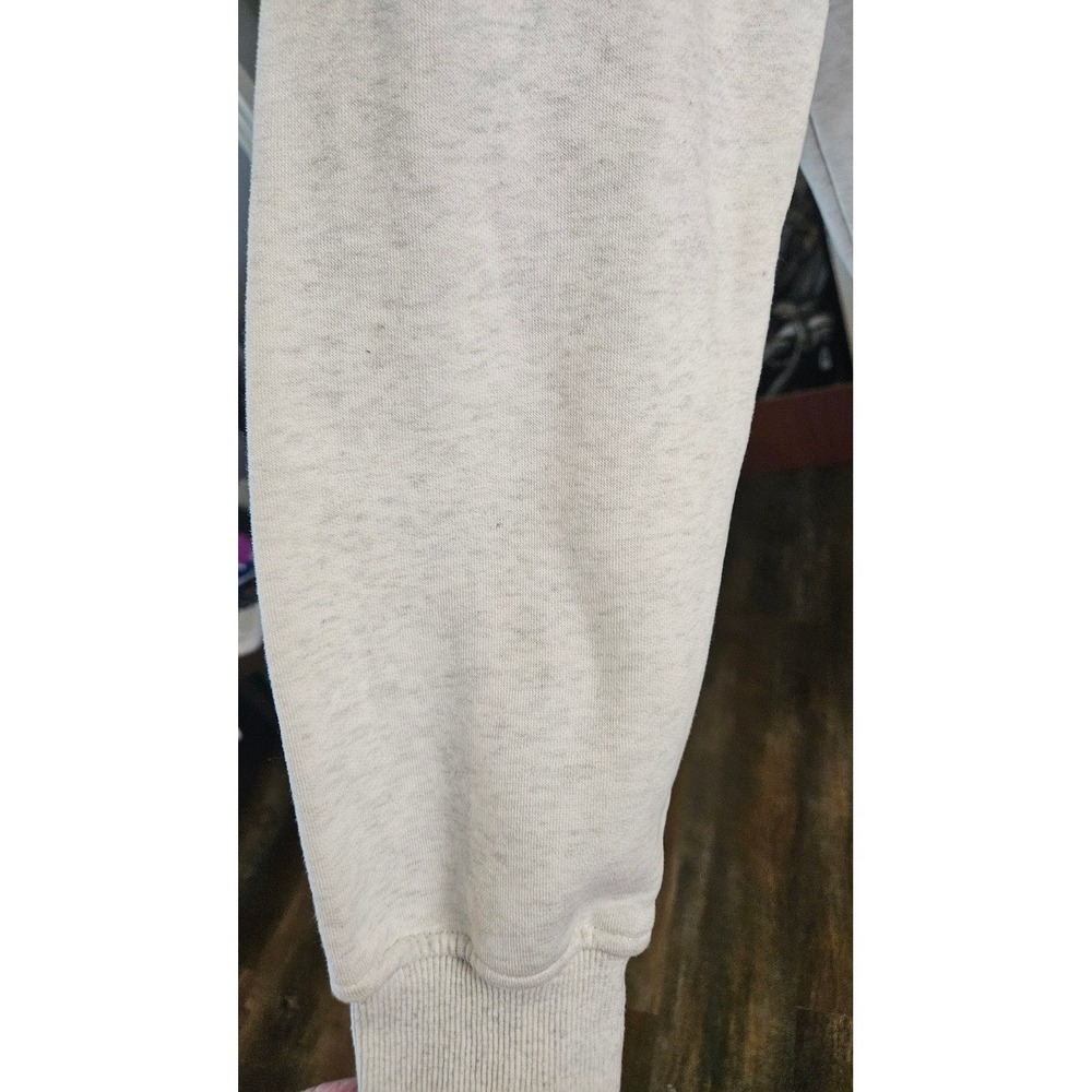 Girlhoodcore White Fox Bout Vol.3 Oatmeal Marle Oversized Puff Print Hoodie M/L - Picture 8 of 8